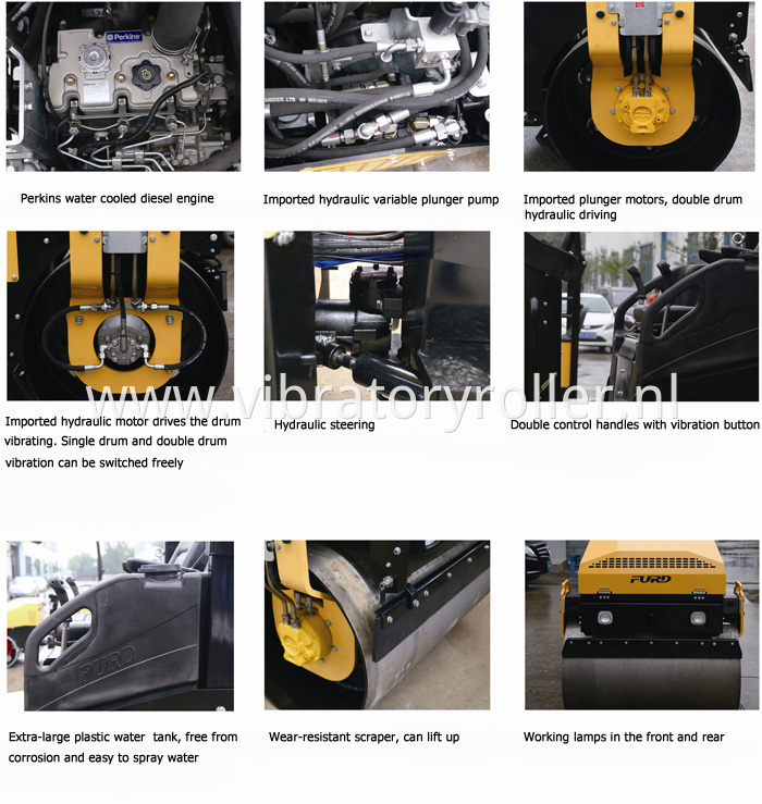 Combination Road Roller Compactor